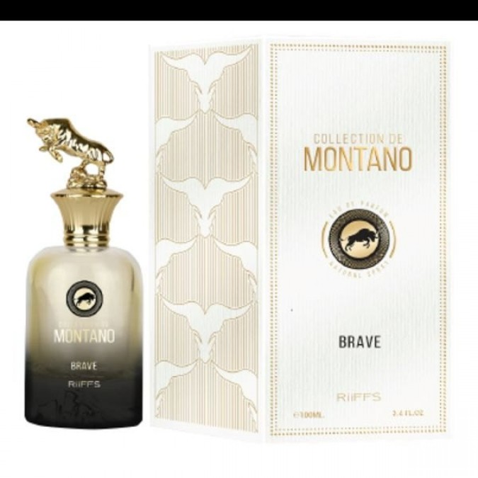 Apa de Parfum Collection De Montano Brave, Riiffs, Barbati- 100ml