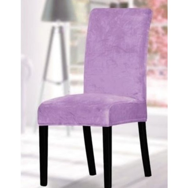 Set 6 huse universale pentru scaun Velvet , mov [1]