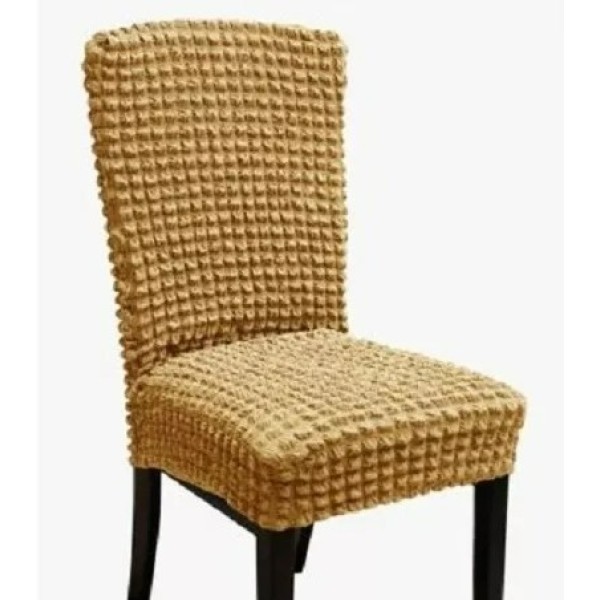 Set 6 huse creponate universale pentru scaun, cafea cu lapte [1]